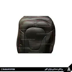 قیمت و خرید روکش صندلی هایما S7 چرم مشکی دوخت قرمز | باران کاور