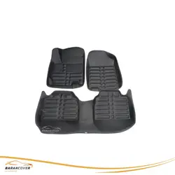 کفپوش ۳ بعدی kmc k7 رنگ مشکی - باران کاور