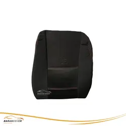 روکش صندلی سوزوکی ویتارا-vitara پارچه رنگ مشکی دوخت قرمز - باران کاور