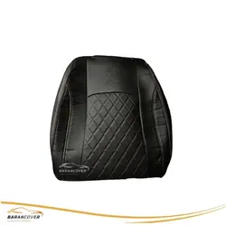 روکش صندلی H30 Cross اچ30کراس چرم رنگ مشکی دوخت قرمز - باران کاور