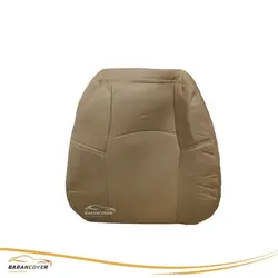 روکش صندلی بنز e چرم رنگ کرم زرد - باران کاور