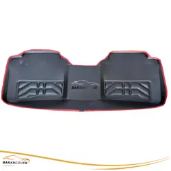 کفپوش دیگنیتی پرستیژ DIGNITY رنگ مشکی نوار زرشکی - باران کاور