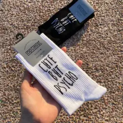 جوراب cute but qsycho