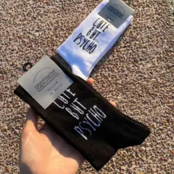 جوراب cute but qsycho