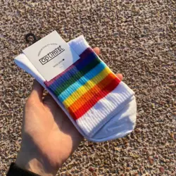 جوراب رنگین کمان