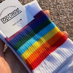 جوراب رنگین کمان