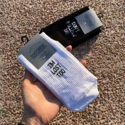 جوراب ساق بلند Don’t Follow Me I’m Lost Too