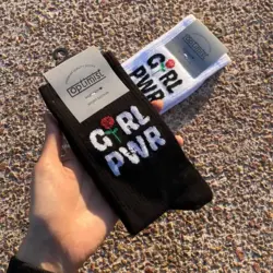 جوراب ساق بلند girl power