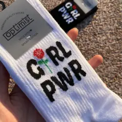 جوراب ساق بلند girl power