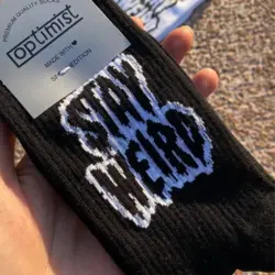 جوراب ساق بلند stay weird