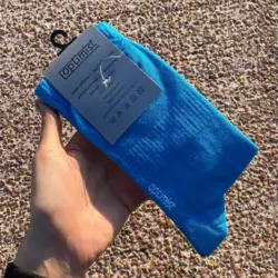 جوراب ساق بلند آدیداس آبی