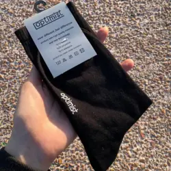 جوراب ساق بلند school kills artists مشکی