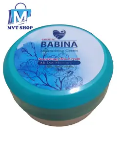 کرم دست و صورت بابینا-babina با عصاره الوئه ورا - ام وی تی