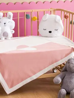 پتو نوزاد نوزاد دختر  السی وایکیکی بیبی W3EL83Z1 - M79 | LCW baby