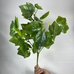 بوته مصنوعی برگ مو ساده کد 6400 - هزاره سبز