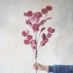 شاخه برگ مصنوعی اکالیپتوس پارچه ای کد 6915 - هزاره سبز