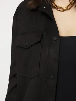 کاپشن طرح چرم زنانه ال سی وایکیکی کژوال S2ED94Z8 - CVL | LCW Casual