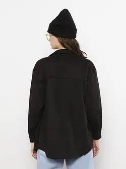 کاپشن طرح چرم زنانه ال سی وایکیکی کژوال S2ED94Z8 - CVL | LCW Casual