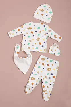 لباس نوزاد نوزاد دختر ایماج تایم PCM00016122 - 20063 | İmaj Time