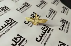 بج سینه فروهر طلایی