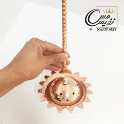 اسپند دود کن مسی طرح خورشیدی تولید زنجان - نفیس مس زنجان