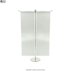 پرچم رومیزی ساتن بدون ریشه سابلیمیشن همراه با پایه T