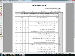 طرح درس روزانه زمینه محور آمادگی دفاعی نهم