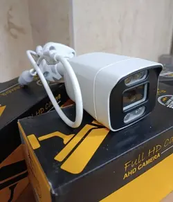 دوربین تحت شبکه 5MP مگاپیکسل وارم لایت + POE