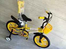 دوچرخه 16 پشتی دار ( زرد )