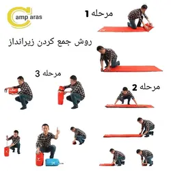 زیرانداز بادی کله گاوی مدل PEKYNEW A1006