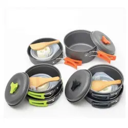 ست قابلمه با ماهیتابه وسایل دارDS200