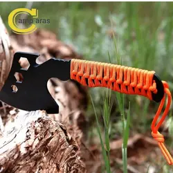 تبر گربر دسته نارنجی چخماق دار مدل 444 GERBER AXE