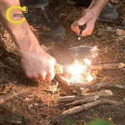 تبر گربر دسته نارنجی چخماق دار مدل 444 GERBER AXE