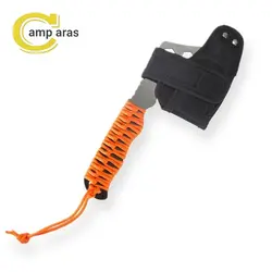 تبر گربر دسته نارنجی چخماق دار مدل 444 GERBER AXE