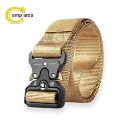 کمربند تاکتیکال سگک فلزی مدل خرچنگی کد 4