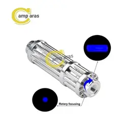 لیزر پوینتر حرارتی پاور بانک دار 50000MW USB017 نور آبی