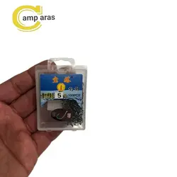 قلاب ماهیگیری 100 عددی فولادی ژاپنی سایز 5