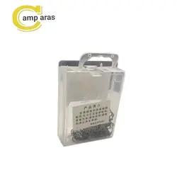قلاب ماهیگیری 100 عددی فولادی ژاپنی سایز 5