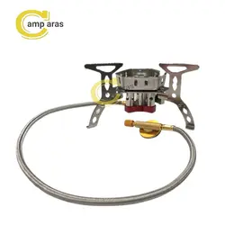 سرشعله 3 شعله کمپسور فندک دار CAMPSOR LT002 درجه یک