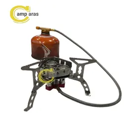 سرشعله 3 شعله کمپسور فندک دار CAMPSOR LT002 درجه یک