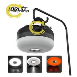 چراغ چادر شارژی آهنربایی BORUIT EBW2080 LED پاوربانک دار