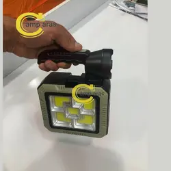 پروژکتور شارژی خورشیدی چندکاره Solar Portable Lamp پاوربانکی