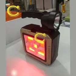پروژکتور شارژی خورشیدی چندکاره Solar Portable Lamp پاوربانکی
