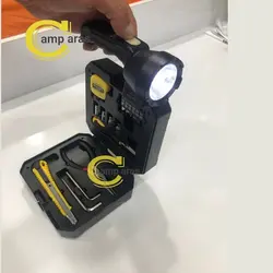 پروژکتور شارژی خورشیدی چندکاره Solar Portable Lamp پاوربانکی