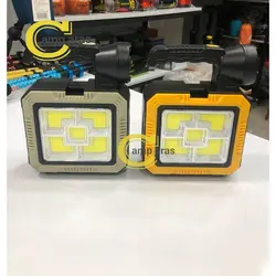پروژکتور شارژی خورشیدی چندکاره Solar Portable Lamp پاوربانکی
