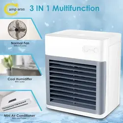 کولر آبی شارژی رومیزی و فن مه پاش مدل 927 Water cooled spray fan