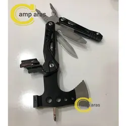 ابزار تبر و چکش همه کاره کمپینگ تاشو MQ042 ضد زنگ
