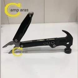 ابزار چندکاره چکش تاشو کمپینگ STAINLESS GW1122 ضد زنگ