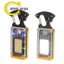 ابزار همه کاره چراغ قوه شارژی فندک دار مدل D64