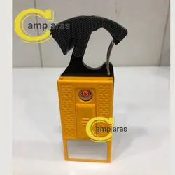 ابزار همه کاره چراغ قوه شارژی فندک دار مدل D64